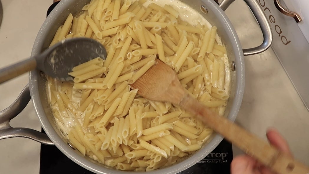 Garlic Cream Sauce - Pressure Luck Cooking